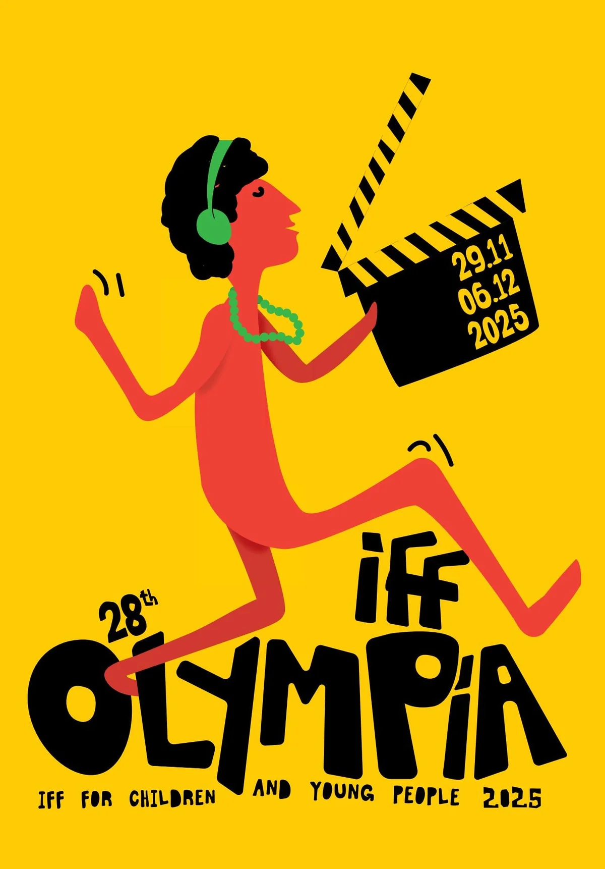 ΑΦΙΣΑ 28ο ΔΙΕΘΝΕΣ ΦΕΣΤΙΒΑΛ ΚΙΝΗΜΑΤΟΓΡΑΦΟΥ ΟΛΥΜΠΙΑΣ ΓΙΑ ΠΑΙΔΙΑ ΚΑΙ ΝΕΟΥΣ